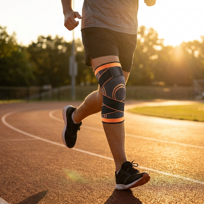 Adjustable Knee Wrap — Strap Support