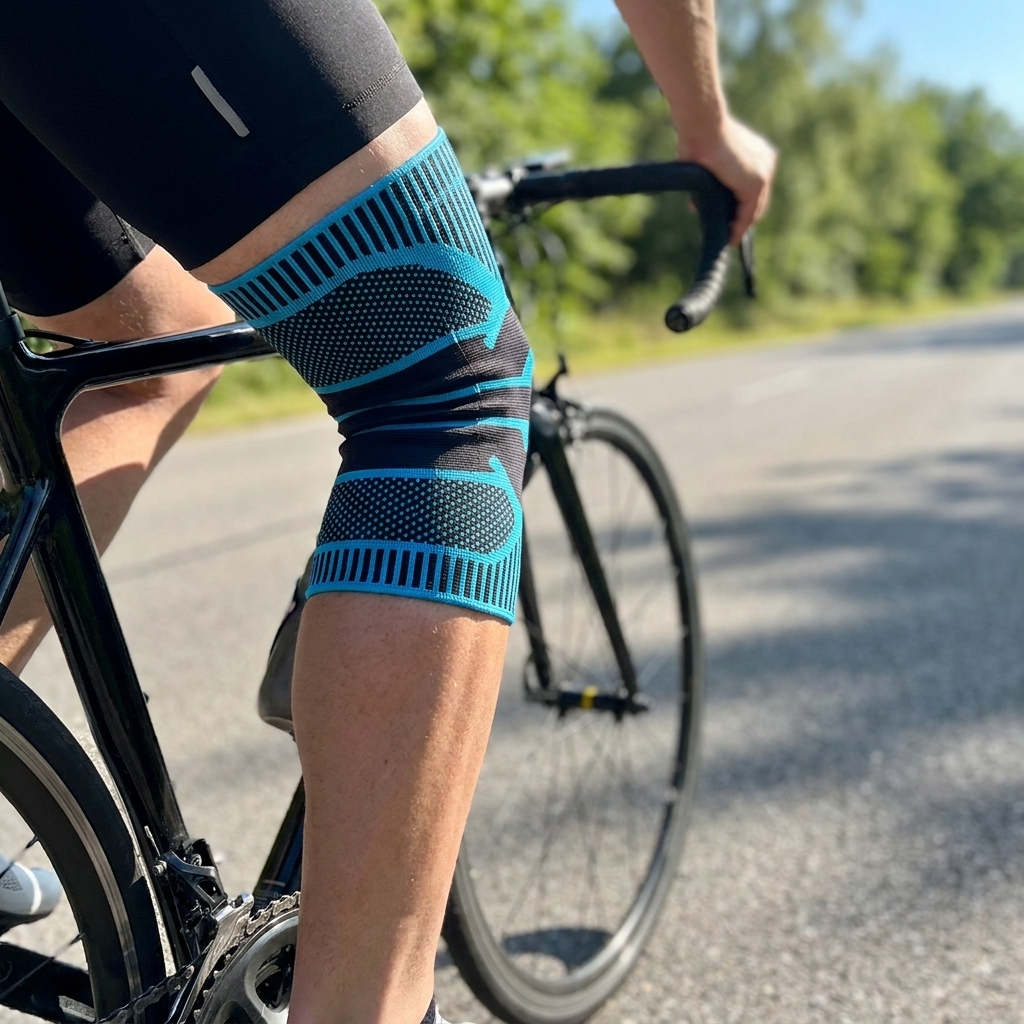 Compression Knee Sleeve — Side Stabilizers