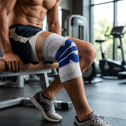Compression Knee Sleeve — Side Stabilizers